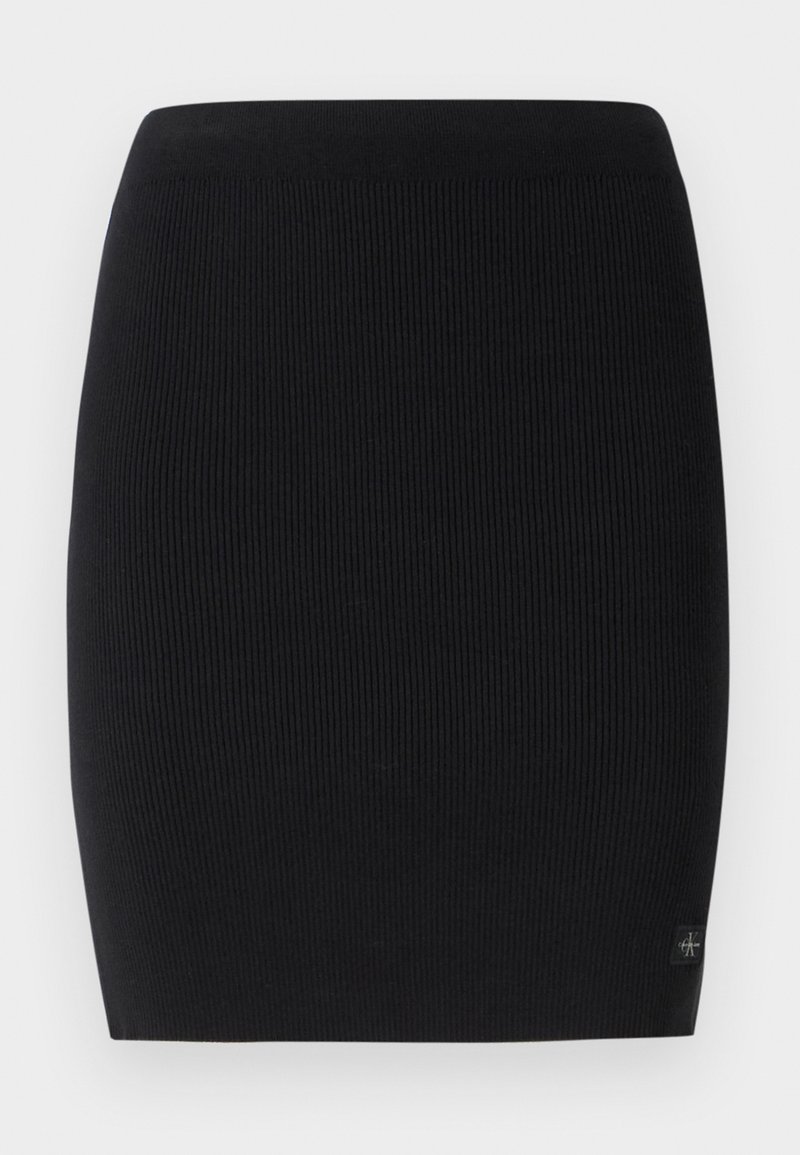 Calvin Klein Jeans Kokerrok zwart