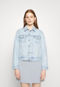 Levi's® - ORIGINAL - Jeansjacke - indigo destructed Thumbnail-Bild 1