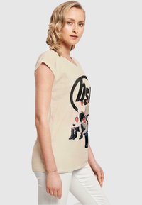 Merchcode BACKSTREET BOYS VINTAGE LOGO EXTENDED - T-shirts print - whitesand