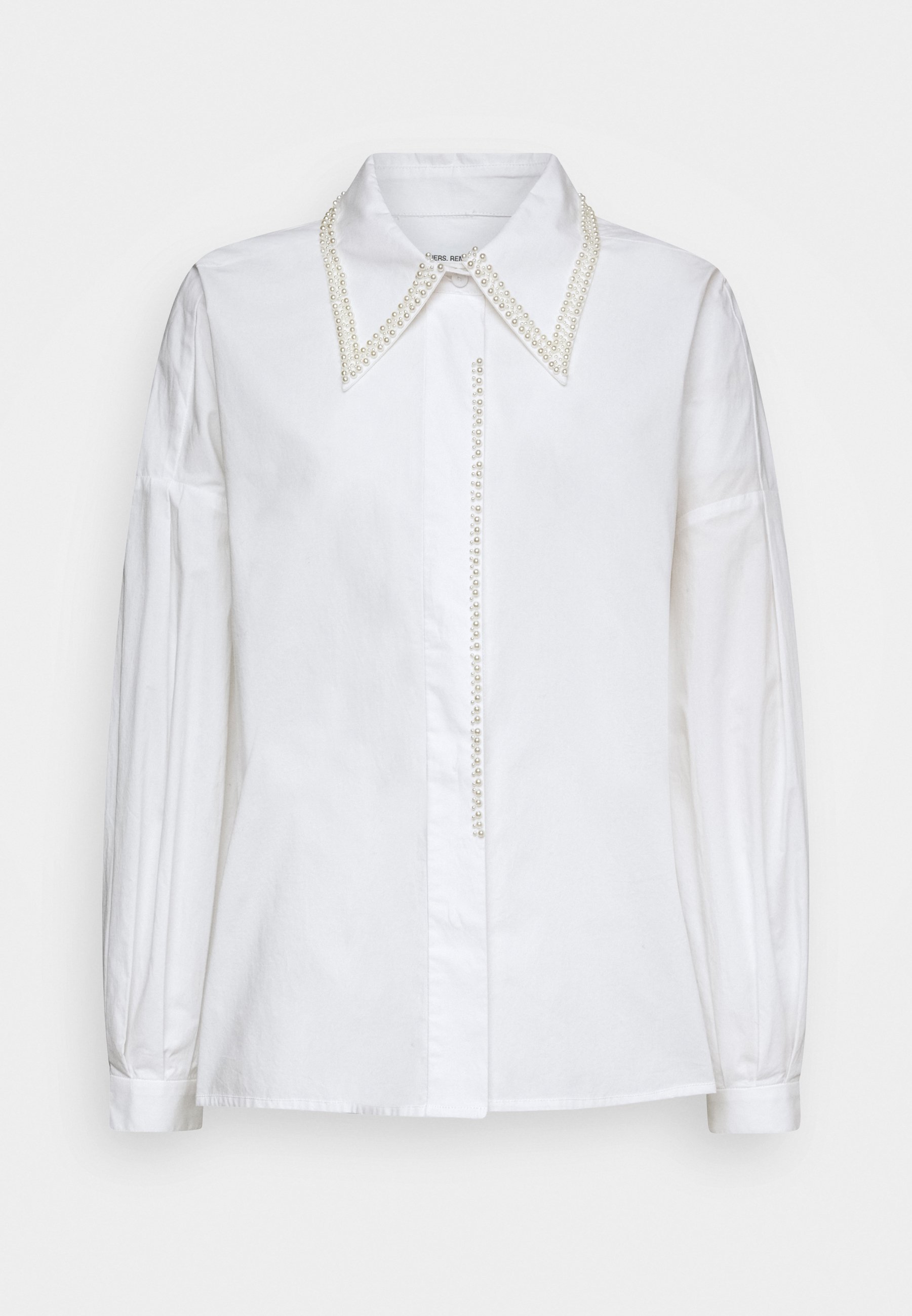 DESIGNERS REMIX ANDREW PEARL Skjorte white Zalando.no White Sonia Blouse Designers Remix Bluser - Dameklær er billig