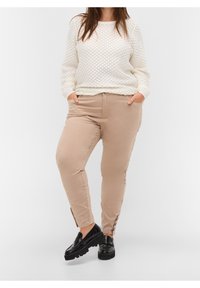 Zizzi Vaqueros slim fit - beige