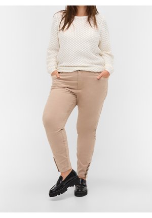 Zizzi Jean slim - beige