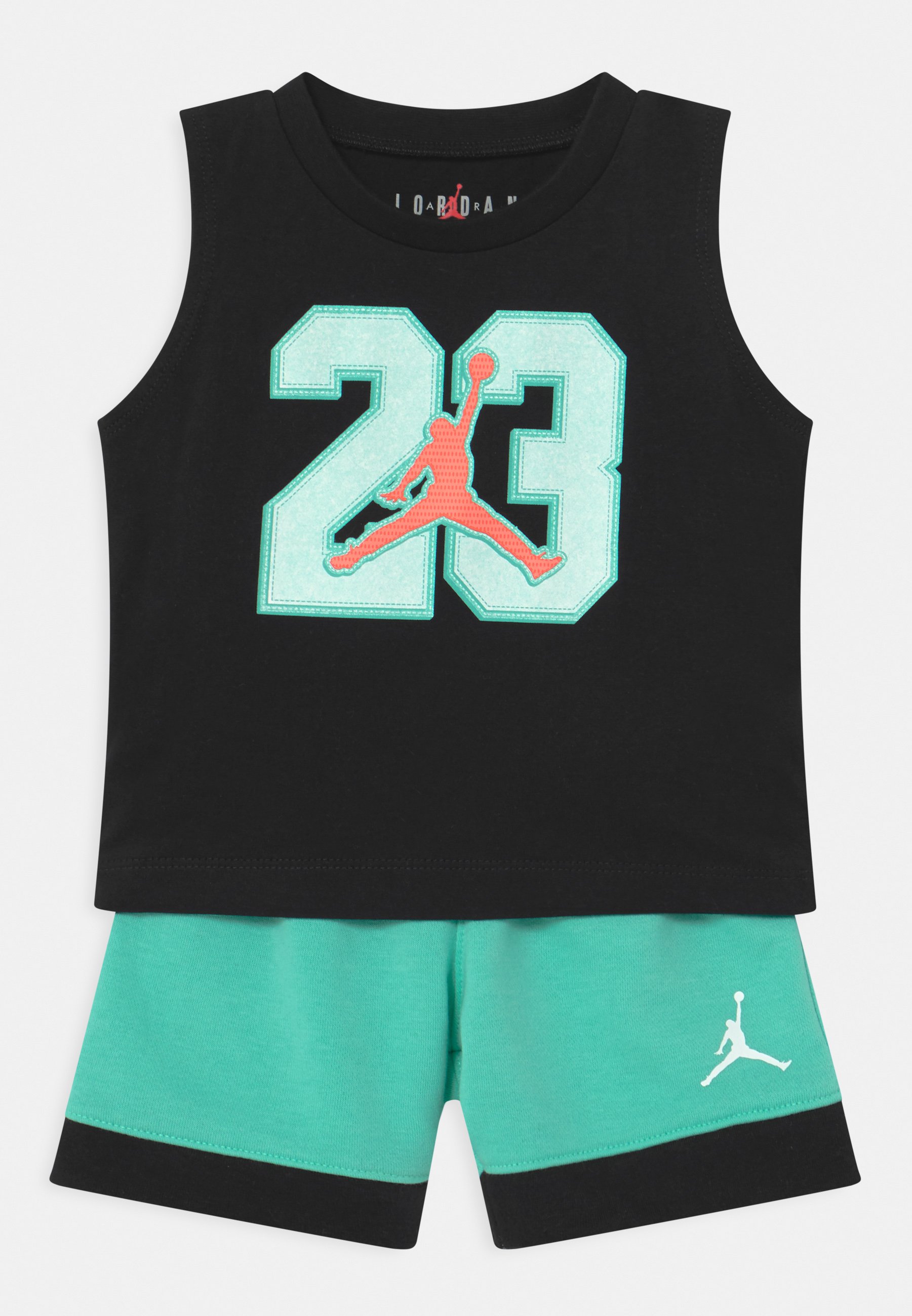 Jordan VARSITY PATCHES SET UNISEX - Korte broeken - tropical twist/mintgroen  - Zalando.nl