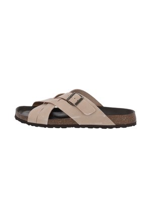 TAVROS - Pantolette flach - beige