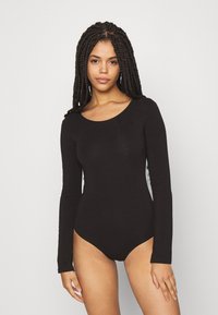 Anna Field LONG SLEEVE BODY 2 PACK - Corpo - black