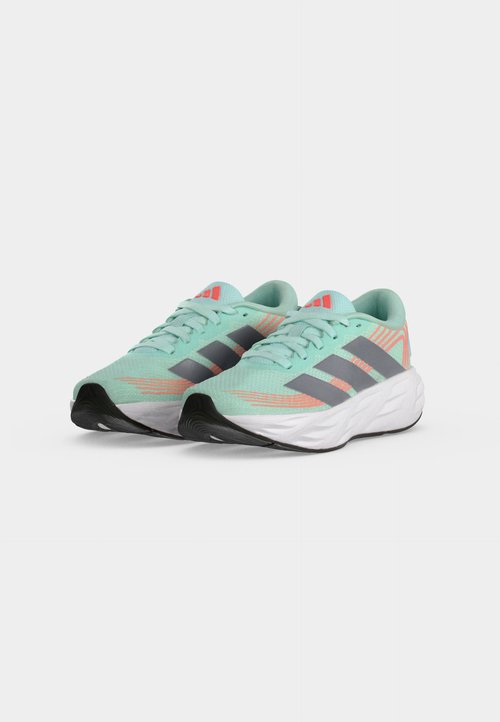 adidas GALAXY 8 J UNISEX - Road running shoes - semi flash aqua/tech grey metallic/frozen turbo — photo 3