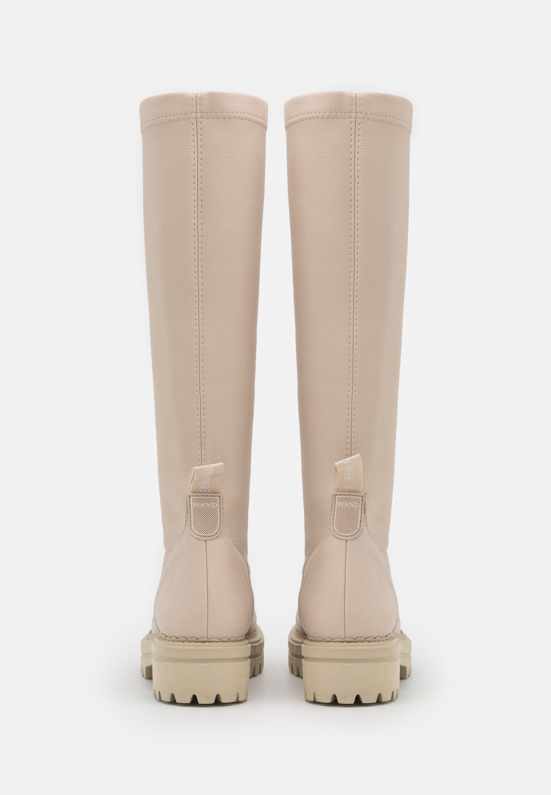 Pedro Miralles Botas con plataforma - crema - Zalando.es