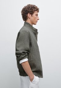 Massimo Dutti FADED TEXTURED LIGHTWEIGHT - Let jakke / Sommerjakker - grey