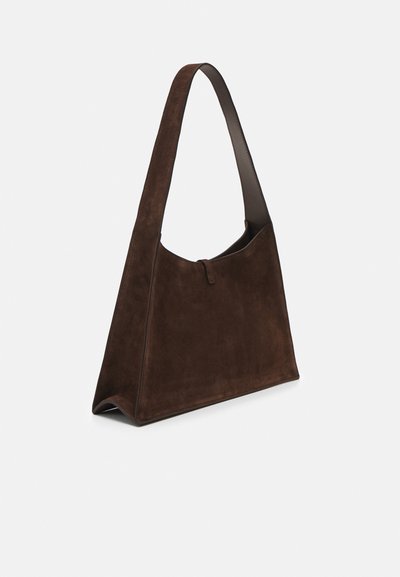 Liffner POINTY SHOULDER BAG - Ručna torba - dark brown