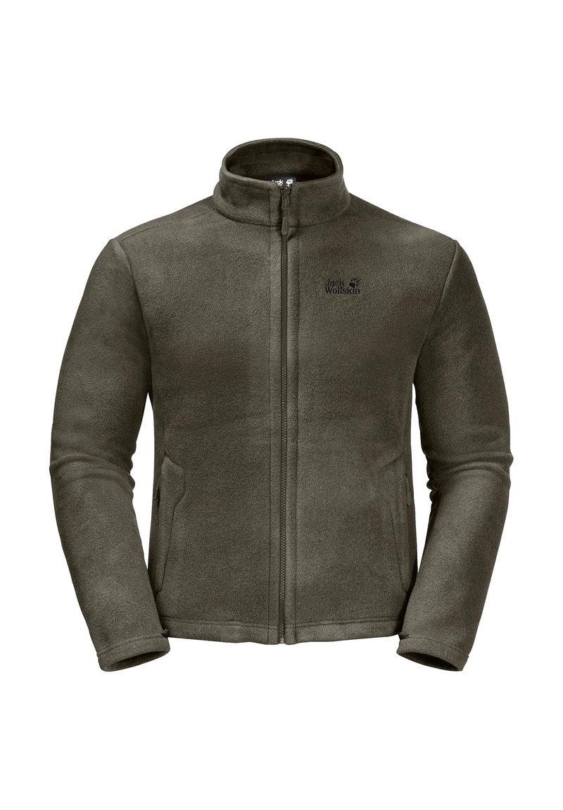 Jack Wolfskin MOONRISE Fleecejacke grape leaf/braun Zalando