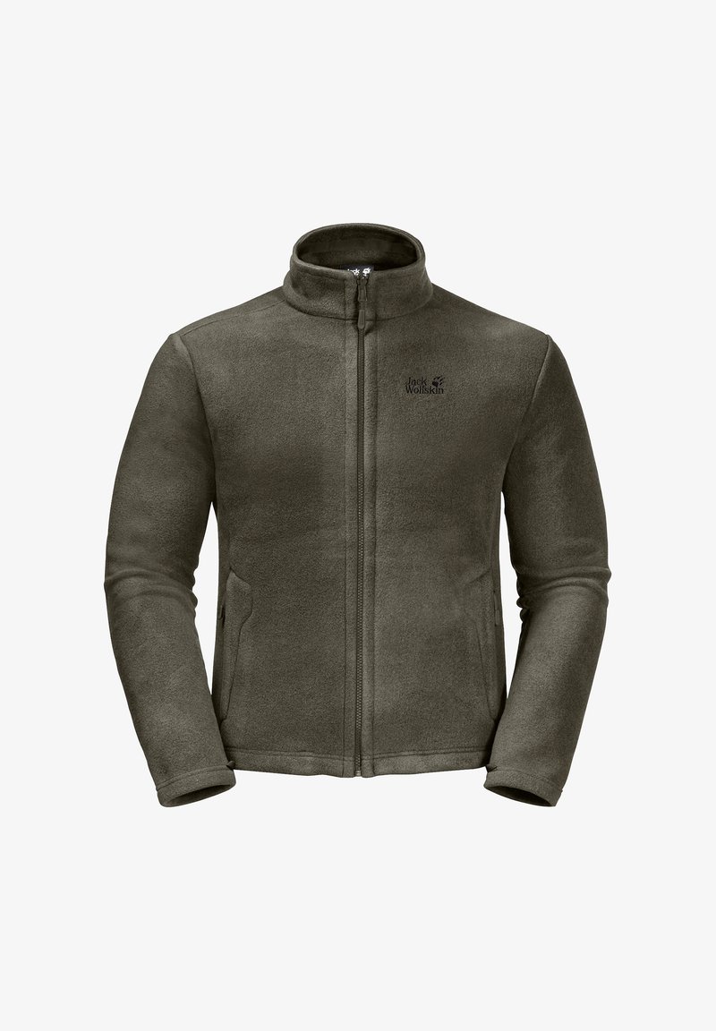 Jack Wolfskin MOONRISE Fleecejacke grape leaf/braun Zalando