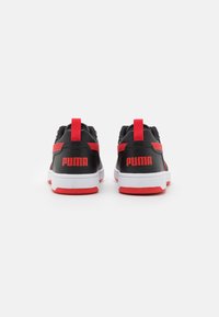 Puma REBOUND V6 UNISEX - Sneakers basse - black/for all time red