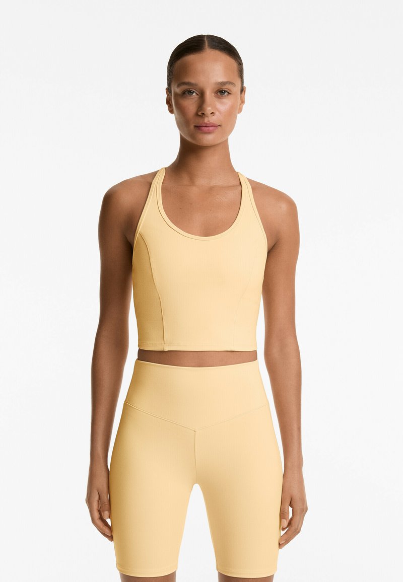 OYSHO EVERMOVE - Top - yellow