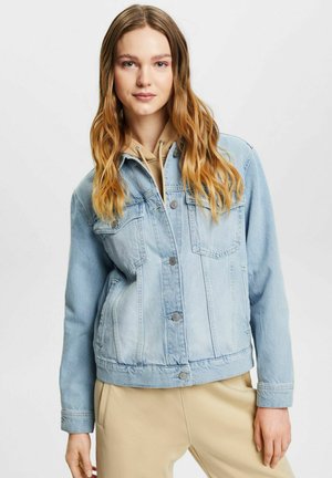 Denim jacket - blue bleached