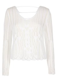 River Island Neule - white