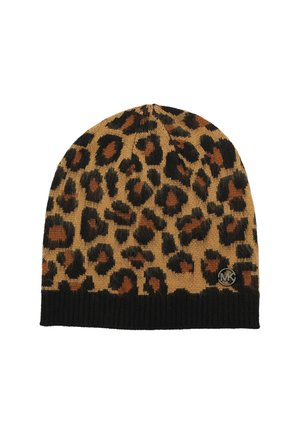BRUSHED LEOPARD  - Bonnet - dark beige