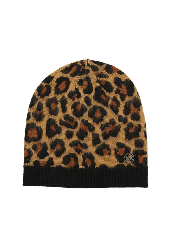 BRUSHED LEOPARD  - Mütze - dark beige