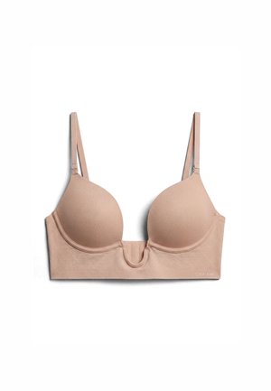 Calvin Klein, CALVIN KLEIN LONGLINE PLUNGE BRA - PERFECTLY FIT - Triangle bra - cedar
