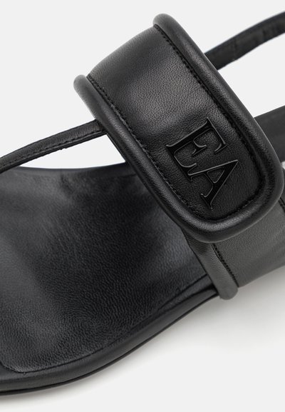 Emporio Armani Tåsandaler - nero