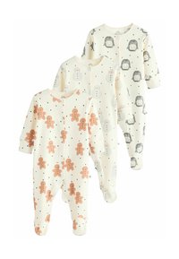 Next 3 PACK - Dupačky na spaní - ecru