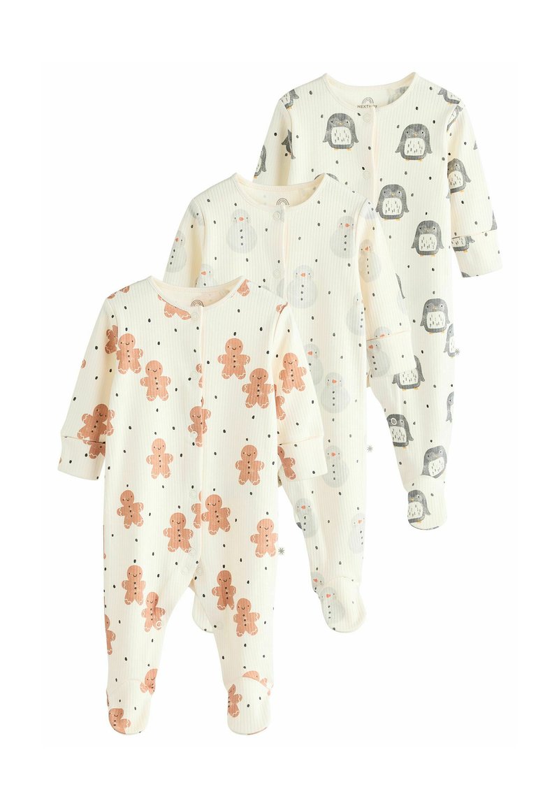 Next 3 PACK - Dupačky na spaní - ecru