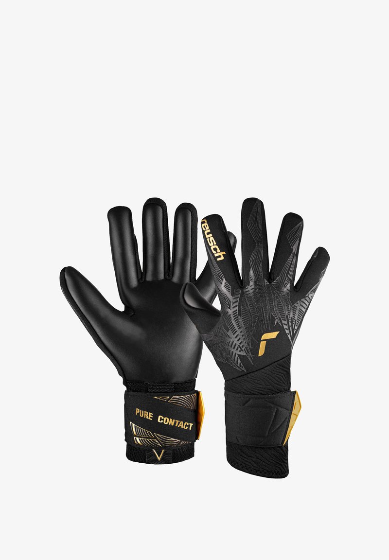 Reusch HAND PURE CONTACT INFINITY - Gants de gardien de but - black gold