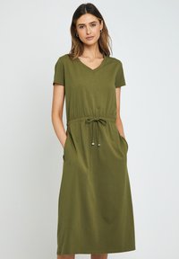 Threadbare - WILLOW - Jerseykleid - khaki Thumbnail-Bild 1