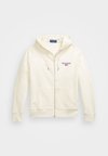 POLO SPORT FLEECE FULL ZIP HOODIE - Mikina so zipsom - clubhouse cream