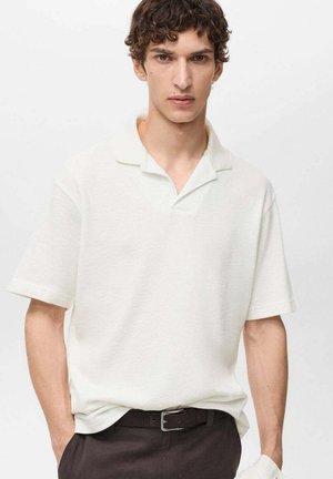 Mango ROLANDP - Polo shirt - ecru