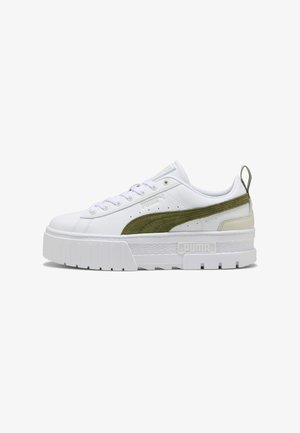 Puma, MAYZE LTH WN'S - Baskets basses - puma white-olive green