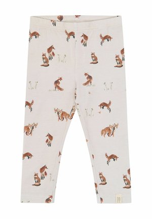 Petit Piao, PPSTAR LEGGINGS - Панталони - gray morn fox aop