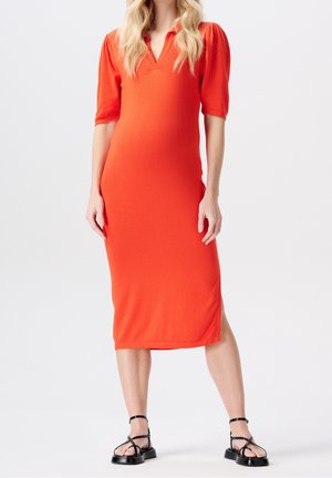 Robe fourreau - red
