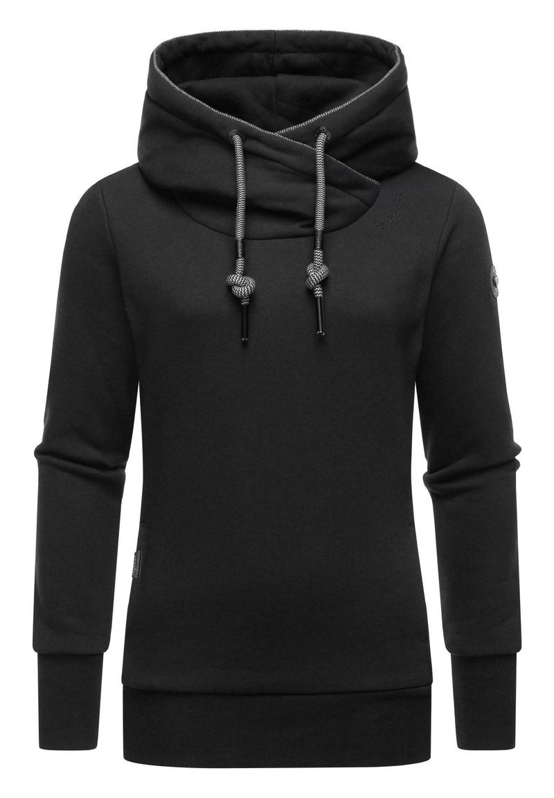 Ragwear GRIPY BOLD - Felpa con cappuccio - black