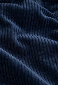 Mini Machine Robe Next LONG SLEEVE CORD OVERHEAD MINI DRESS - Robe chemise - navy blue ...