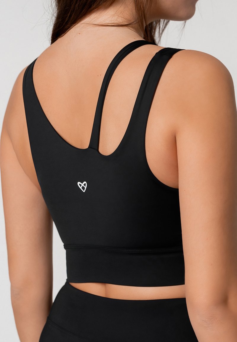 Reggiseno Sportivo Nora Donna - Senza Ferretto Ad Alto Impatto - Nero - Tessuto Traspirante E Morbido - Foto 12