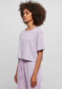 Urban Classics Jednoduché tričko - lilac