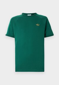 adidas Originals TEE - Nyomott mintás póló - team dark green/bold green/white