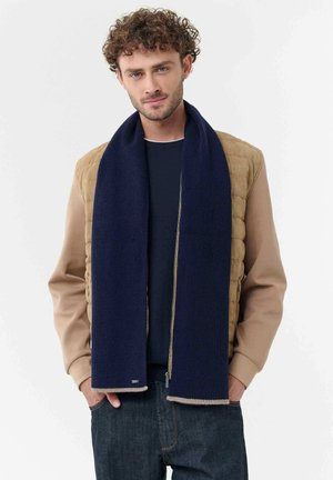 bugatti, SCHURWOLLE SCHAL UNI - Scarf - navy