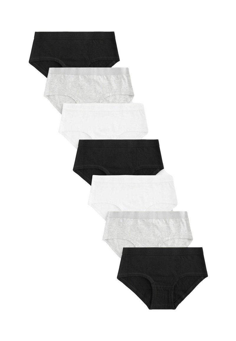 Next 7 PACK SPARKLE HIPSTER - Slip - monochrome