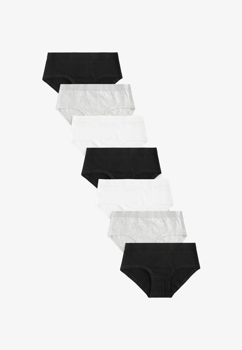 Next 7 PACK SPARKLE HIPSTER - Slip - monochrome