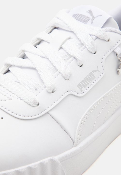 PUMA CARINA 3.0 CHARM JR UNISEX - Trainers - white/silver-coloured — foto 6