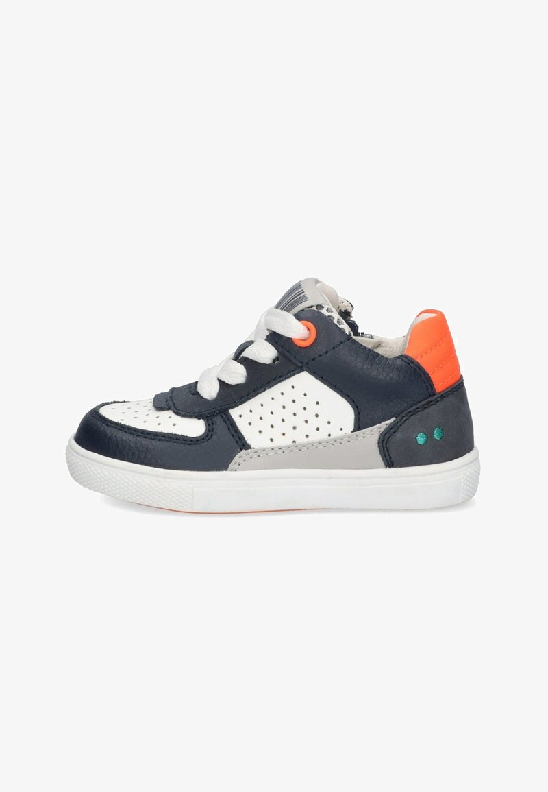 BunniesJR LORAN LOUW - Sneakers laag - donkerblauw grijs oranje wit