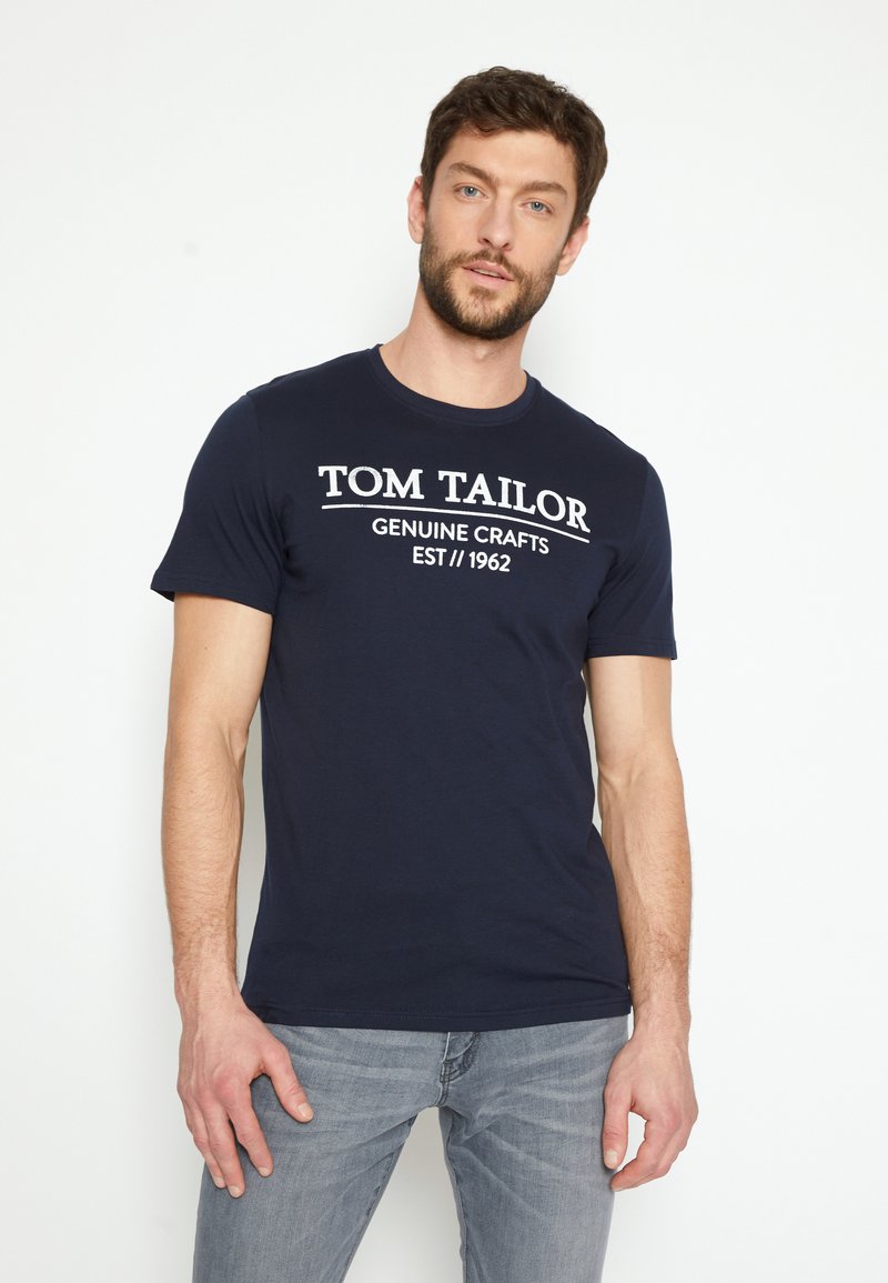 T-shirt girocollo Tom Tailor donna stampa frontale