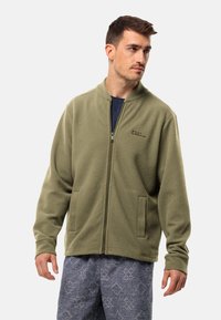 Jack Wolfskin CURL - Giacca in pile - bay leaf