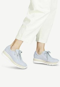 Tamaris LACE UP - Sneaker low - light blue