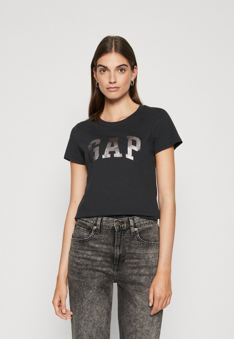 GAP LOGO CLASSIC TEE TShirt print moonless night/schwarz Zalando.ch