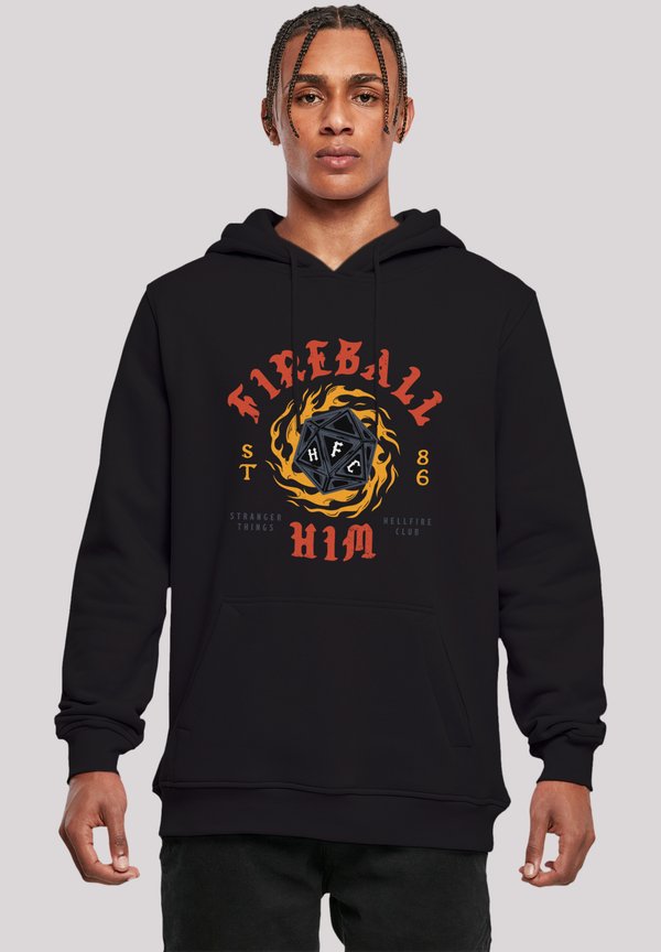 STRANGER THINGS FIREBALL DICE  NETFLIX TV SERIES - Kapuzenpullover - schwarz