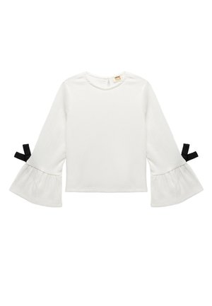 BOWTIE DETAIL - Blusa - beige