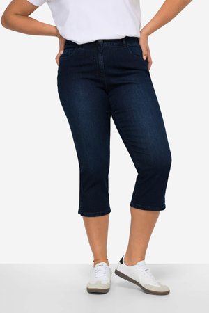 Angel of Style, 3 4-CAPRI CARRIE STRETCHKOMFORT 5-POCKET - Džínové kraťasy - dark blue