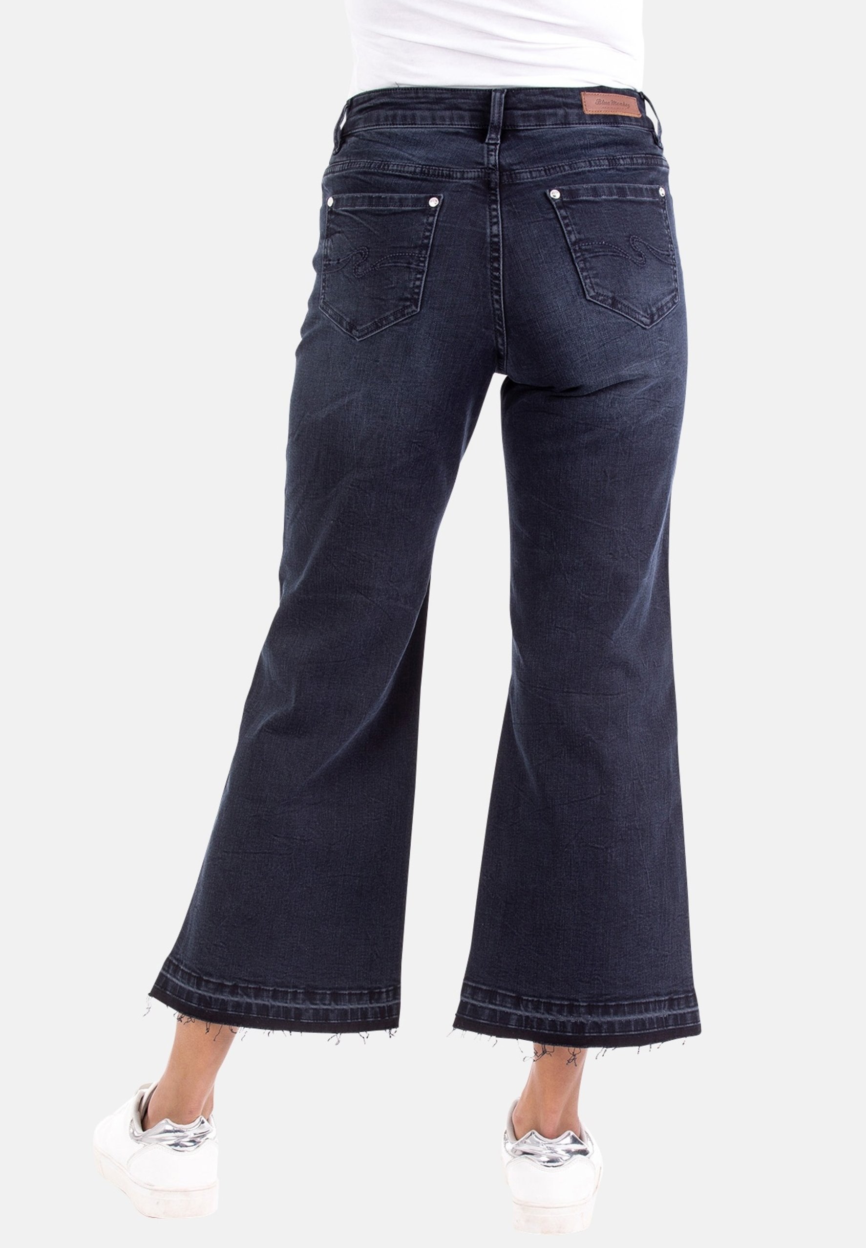 Blue Monkey Flared Jeans - blue denim - Zalando.de